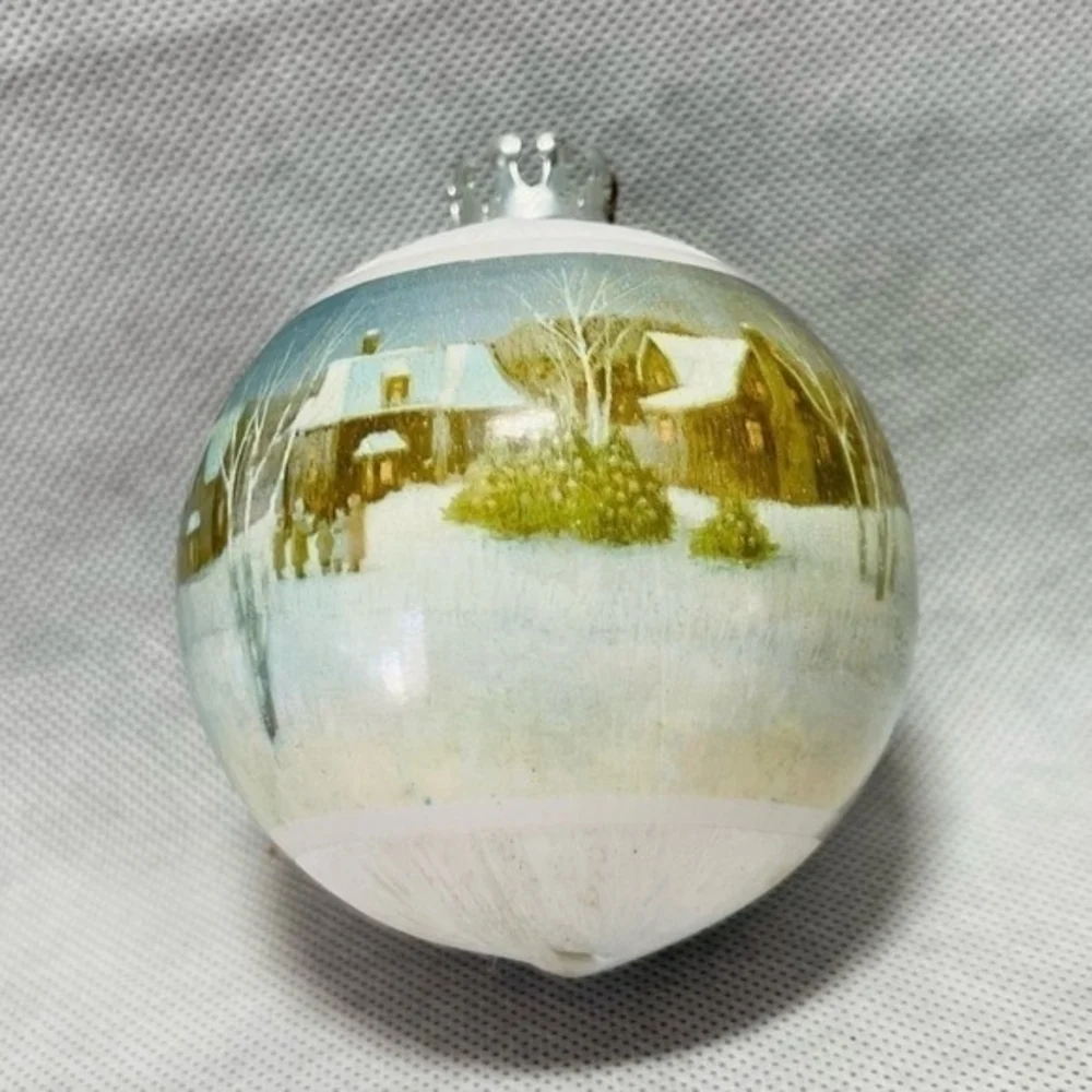 Rare 1983 Hallmark Christmas New Home Ornament Vintage Yearly Collection VG